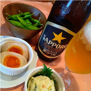 ビールとおつまみ